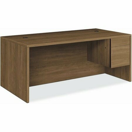 THE HON CO Right Pedestal Desk, 72inx36inx29-1/2in, Pinnacle HON10585RPINC